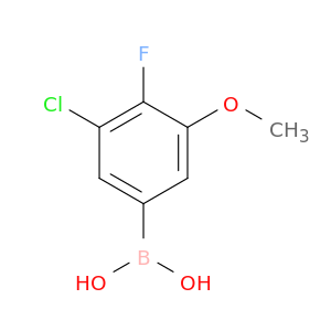 3-Chloro-4-fluoro-5-methoxyphenylboronic acid