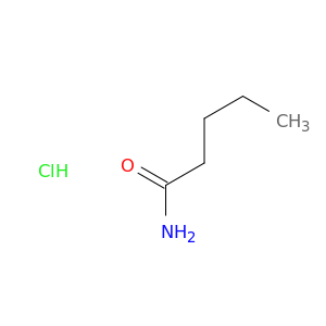 Pentanamide, hydrochloride