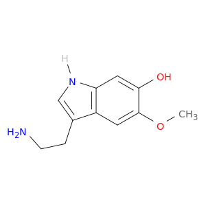 1H-Indol-6-ol, 3-(2-aminoethyl)-5-methoxy-