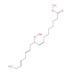 8,12,15-Octadecatrienoic acid, 10-hydroperoxy-, methyl ester