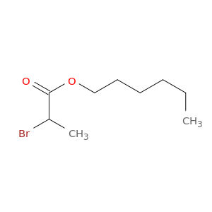 Propanoic acid, 2-bromo-, hexyl ester