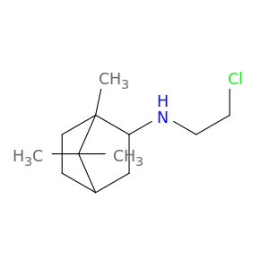 Bicyclo[2.2.1]heptan-2-amine, N-(2-chloroethyl)-1,7,7-trimethyl-