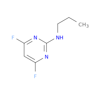 2-Pyrimidinamine, 4,6-difluoro-N-propyl-