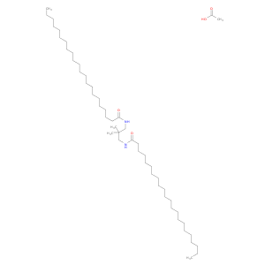 Docosana酰胺,N,N'-(2,2-二甲基-1,3-丙二酰基)双-,单乙酸酯