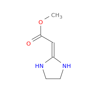Acetic acid, 2-imidazolidinylidene-, methyl ester