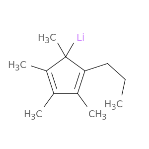 Lithium, (1,2,3,4-tetramethyl-5-propyl-2,4-cyclopentadien-1-yl)-