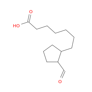 Cyclopentaneheptanoic acid, 2-formyl-