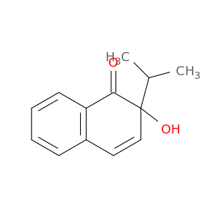 1(2H)-Naphthalenone, 2-hydroxy-2-(1-methylethyl)-