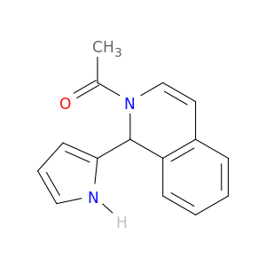 Isoquinoline, 2-acetyl-1,2-dihydro-1-(1H-pyrrol-2-yl)-