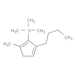 Silane, (5-butyl-2-methyl-1,4-cyclopentadien-1-yl)trimethyl-