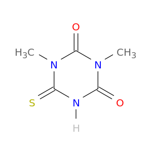 1,3,5-Triazine-2,4(1H,3H)-dione, dihydro-1,3-dimethyl-6-thioxo-