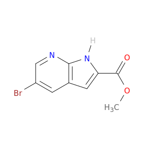 5-溴-1H-吡咯并[2,3-b]吡啶-2-羧酸甲酯
