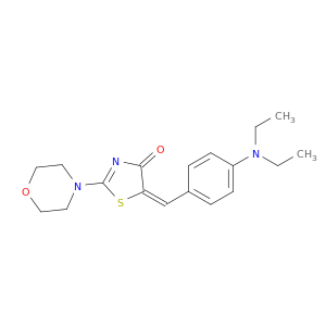 (5e)-5-[4-(diethylamino)benzylidene]-2-(morpholin-4-yl)-1,3-thiazol-4(5h)-one