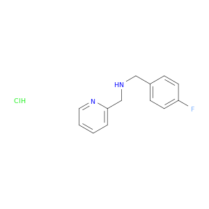 (4-FLUOROBENZYL)(2-PYRIDINYLMETHYL)AMINE HYDROCHLORIDE