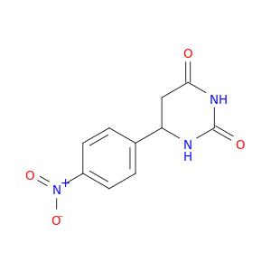2,4(1H,3H)-Pyrimidinedione, dihydro-6-(4-nitrophenyl)-