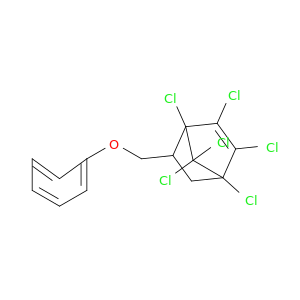 Bicyclo[2.2.1]hept-2-ene, 1,2,3,4,7,7-hexachloro-5-(phenoxymethyl)-