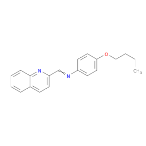 Benzenamine, 4-butoxy-N-(2-quinolinylmethylene)-