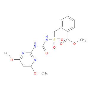 METHYL 2-[(4,6-DIMETHOXYPYRIMIDIN-2-YL)CARBAMOYLSULFAMOYLMETHYL]BENZOATE