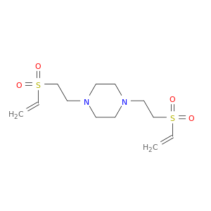 Piperazine, 1,4-bis[2-(ethenylsulfonyl)ethyl]-