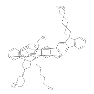 9H-Fluorene, 2,7-bis[(9,9-dihexyl-9H-fluoren-2-yl)ethynyl]-9,9-dihexyl-