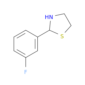 2-(3-fluorophenyl)thiazolidine