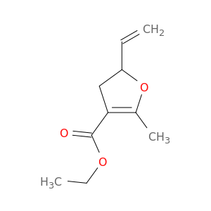 3-Furancarboxylic acid, 5-ethenyl-4,5-dihydro-2-methyl-, ethyl ester
