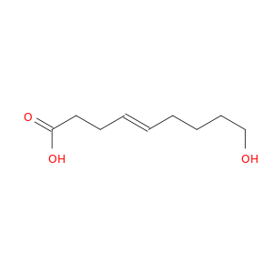 4-Nonenoic acid, 9-hydroxy-, (E)-
