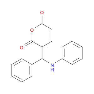 2H-Pyran-2,6(3H)-dione, 3-[phenyl(phenylamino)methylene]-, (Z)-