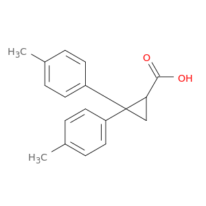 Cyclopropanecarboxylicacid, 2,2-bis(4-methylphenyl)-
