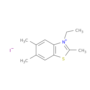 BENZOTHIAZOLIUM, 3-ETHYL-2,5,6-TRIMETHYL-, IODIDE (1:1)