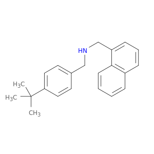 1-Naphthalenemethanamine, N-[[4-(1,1-dimethylethyl)phenyl]methyl]-