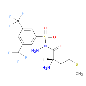 L-Methionine, N-[[3,5-bis(trifluoromethyl)phenyl]sulfonyl]-, hydrazide