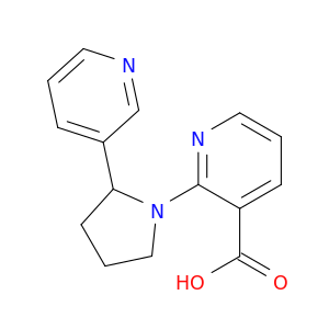 2-(2-(PYRIDIN-3-YL)-PYRROLIDIN-1-YL)-NICOTINIC ACID