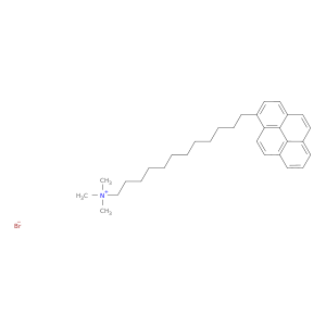 1-Pyrenedodecanaminium, N,N,N-trimethyl-, bromide