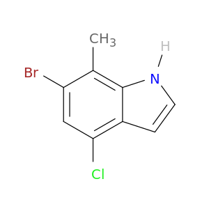 6-Bromo-4-chloro-7-methyl Indole