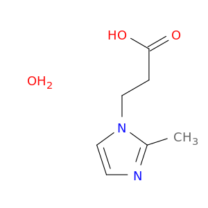 3-(2-Methyl-1H-imidazol-1-yl)propanoic Acid Hydrate