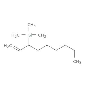 Silane, (1-ethenylheptyl)trimethyl-