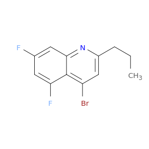 4-Bromo-5,7-difluoro-2-propylquinoline