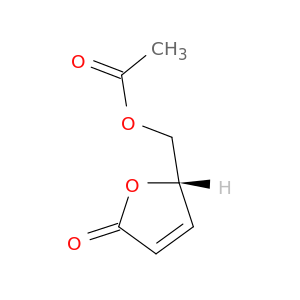 2(5H)-Furanone, 5-[(acetyloxy)methyl]-, (S)-