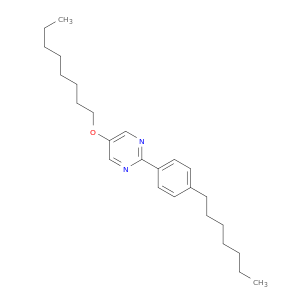 Pyrimidine,2-(4-heptylphenyl)-5-(octyloxy)-
