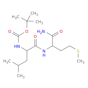 L-Methioninamide,N-[(1,1-dimethylethoxy)carbonyl]-L-leucyl- (9CI)