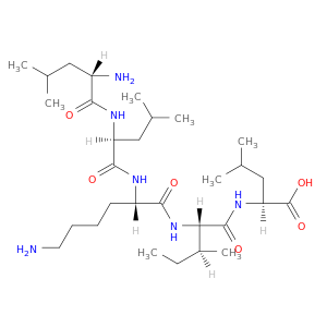 L-Leucine, L-leucyl-L-leucyl-L-lysyl-L-isoleucyl-