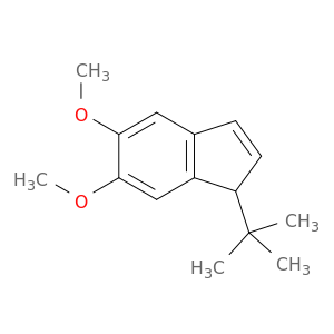 1H-Indene, 1-(1,1-dimethylethyl)-5,6-dimethoxy-