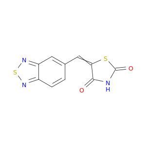 2,4-Thiazolidinedione, 5-(2,1,3-benzothiadiazol-5-ylmethylene)-
