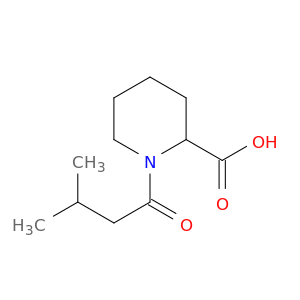 1-(3-Methylbutanoyl)piperidine-2-carboxylic acid