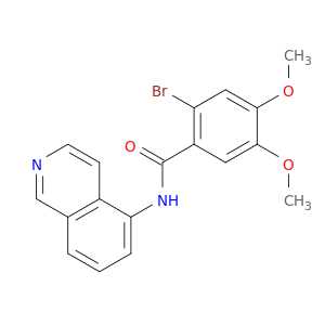 Benzamide, 2-bromo-N-5-isoquinolinyl-4,5-dimethoxy-