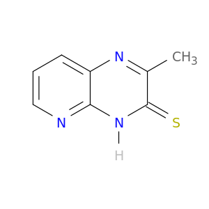 Pyrido[2,3-b]pyrazine-3(4H)-thione,2-methyl-