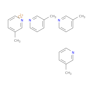 Copper(2+), tetrakis(3-methylpyridine)-