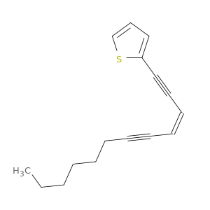 Thiophene, 2-(3Z)-3-dodecene-1,5-diynyl-