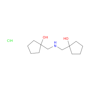 1-({[(1-hydroxycyclopentyl)methyl]amino}methyl)cyclopentan-1-ol hydrochloride